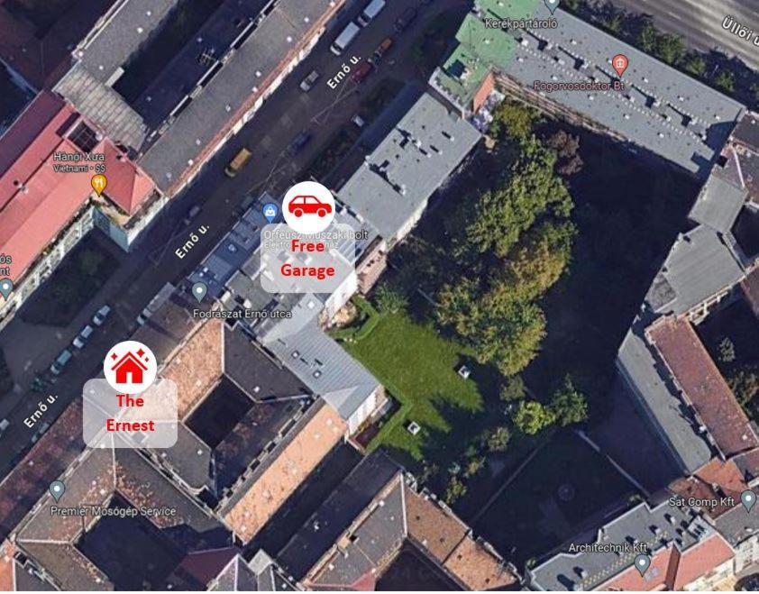 The Ernest Lägenhet Budapest Exteriör bild